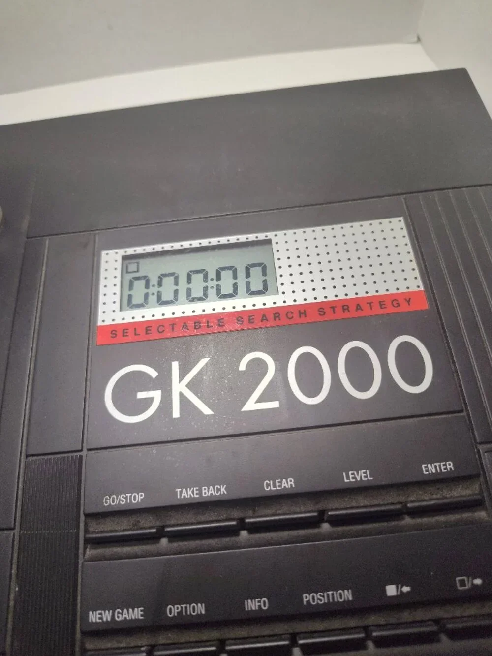 Saitek Kasparov GK 2000 Electronic Chess Computer Tested Works Complete w/Manual